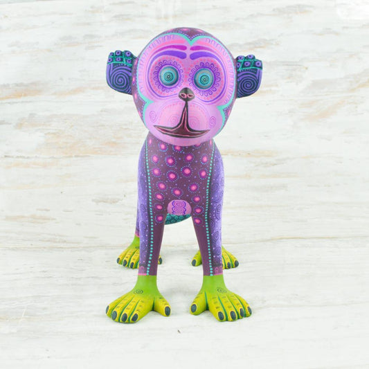 Alebrije Oaxacan Wood Carving Monkey - Magia Mexica