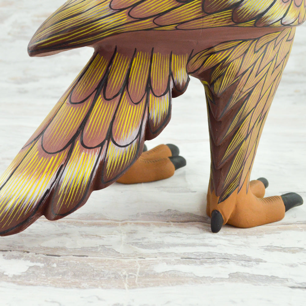 Owl Alebrije Oaxacan Wood Carving - magiamexica.com