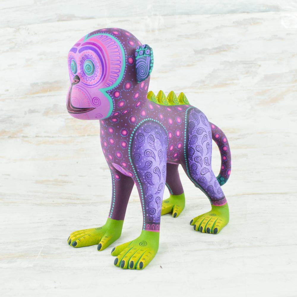 Alebrije Oaxacan Wood Carving Monkey - Magia Mexica