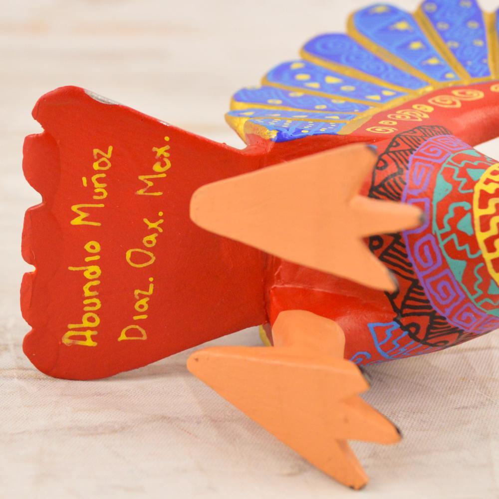 Alebrije Oaxacan Wood Carving Eagle - Magia Mexica