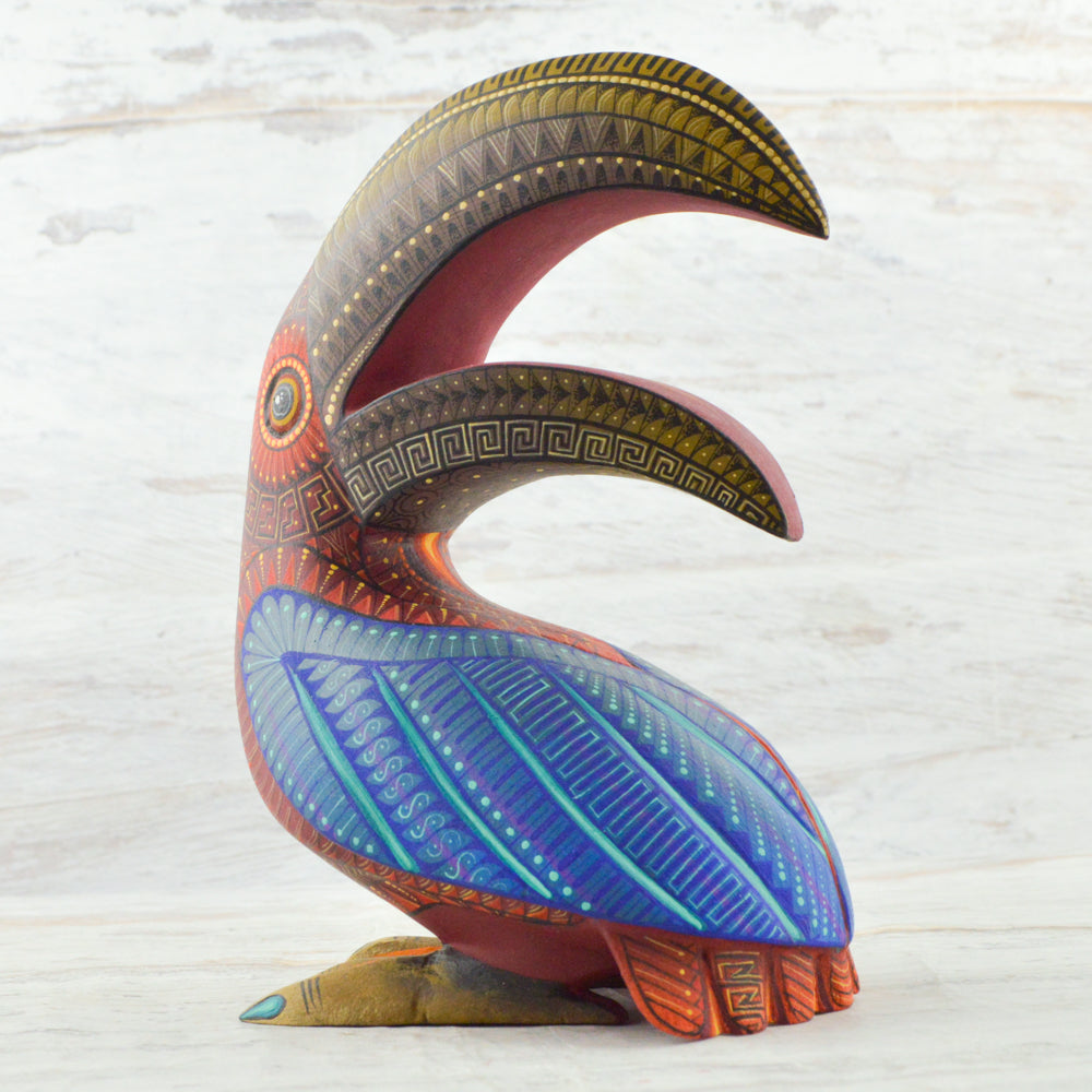 Alebrije Oaxacan Wood Carving Toucan - Magia Mexica