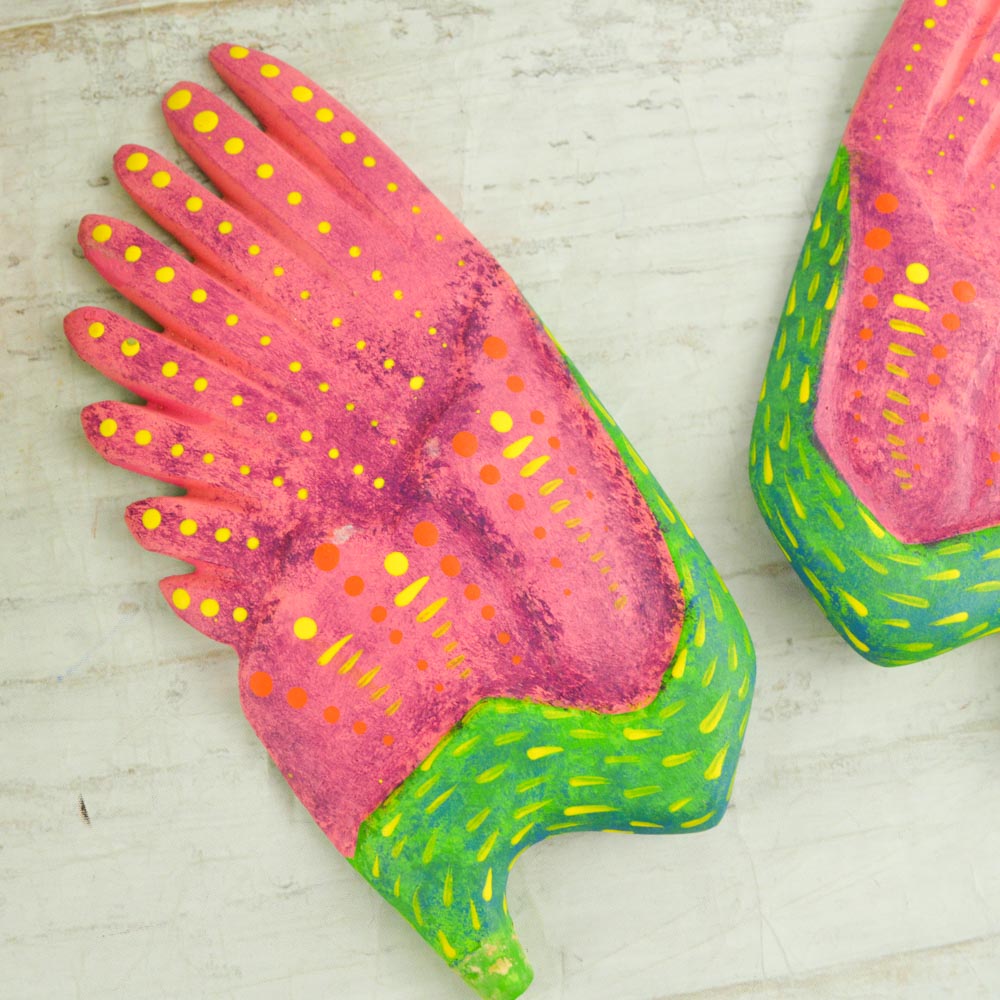 Alebrije Oaxacan Wood Carving Coco Set - Magia Mexica