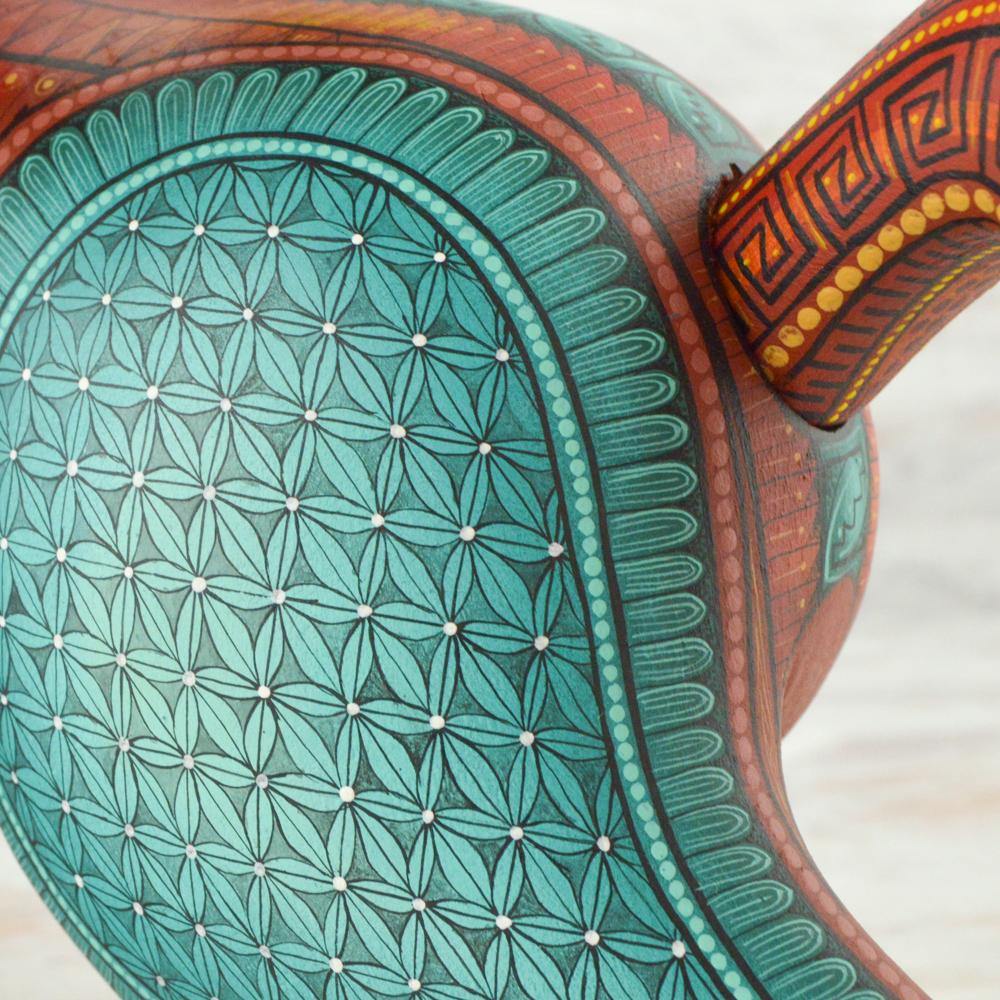 Alebrije Oaxacan Wood Carving Ram - Magia Mexica