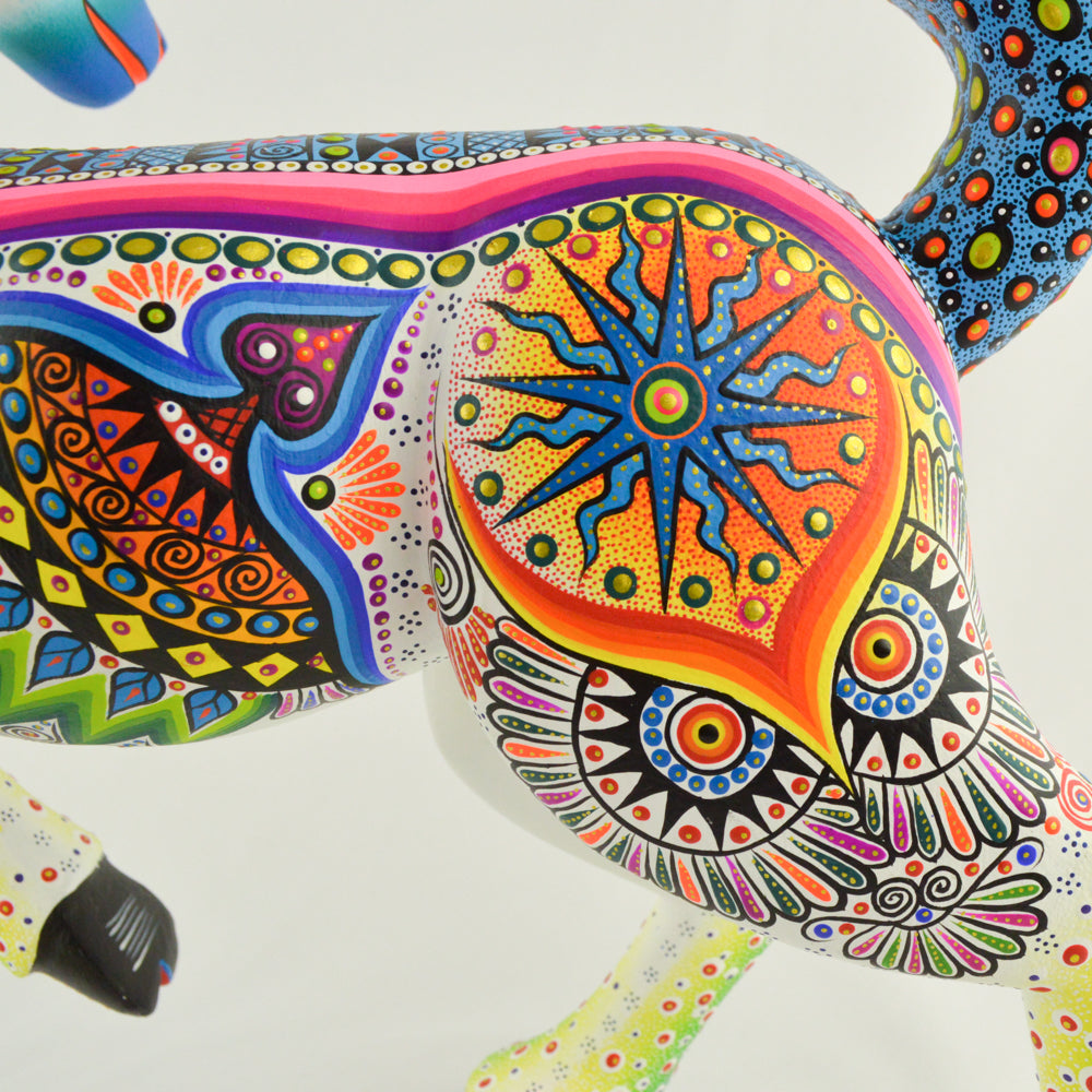 Goat Alebrije Oaxacan Wood Carving - magiamexica.com