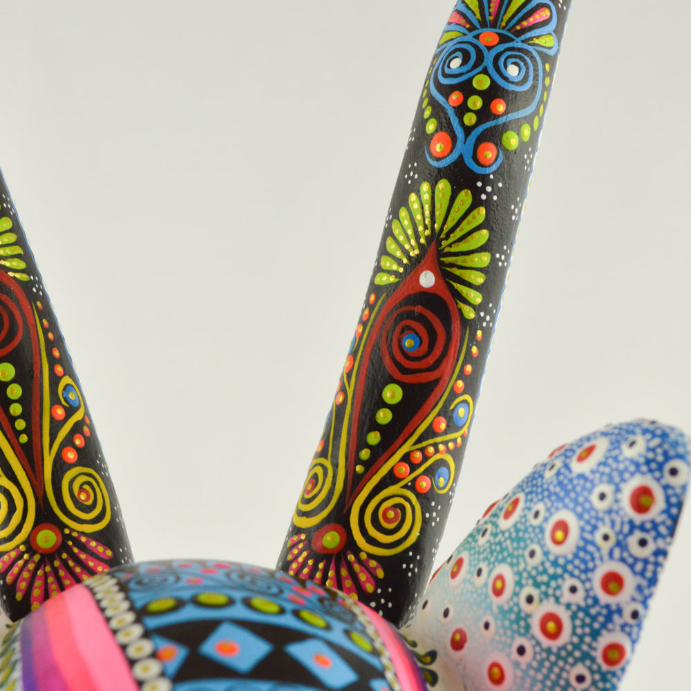 Goat Alebrije Oaxacan Wood Carving - magiamexica.com