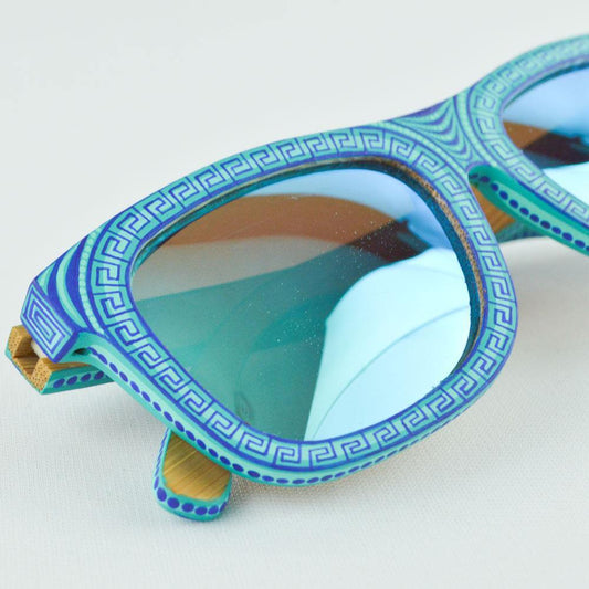 Blue Sunglasses - Alebrije Huichol Mexican Folk art magiamexica.com