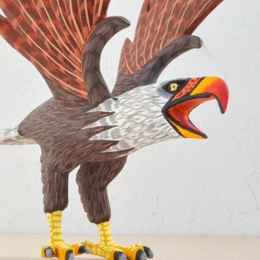 Eagle Alebrije Wood Carving - magiamexica.com