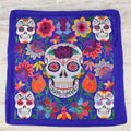 Embroidered Pillow Cover | Blue 1 - Magia Mexica