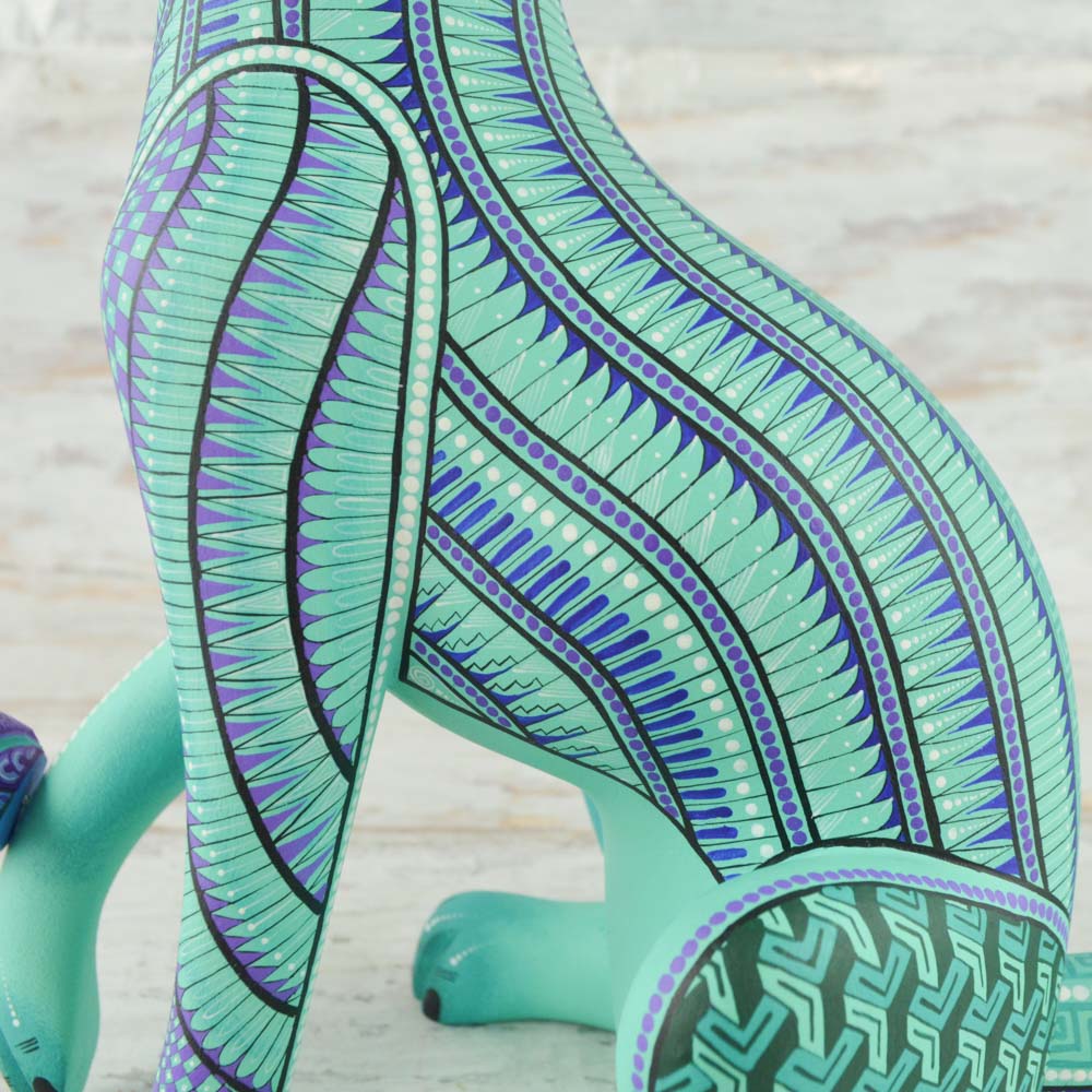 Fox Alebrije Oaxacan Wood Carving - Alebrije Huichol Mexican Folk art magiamexica.com