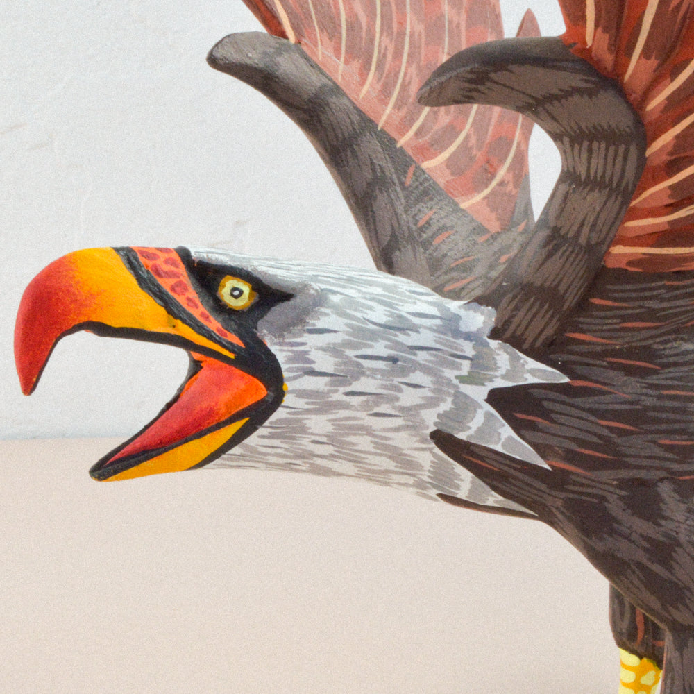 Eagle Alebrije Wood Carving - magiamexica.com