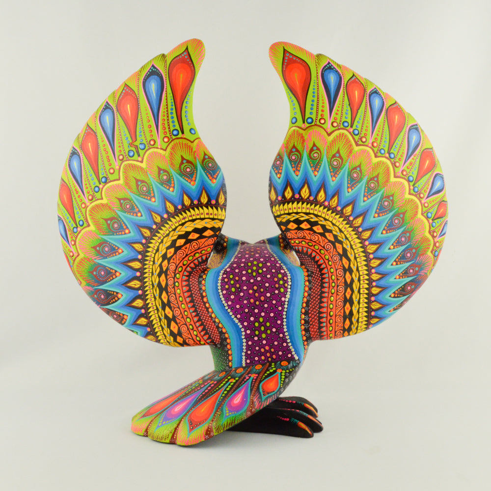 Owl Alebrije Oaxacan Wood Carving - magiamexica.com