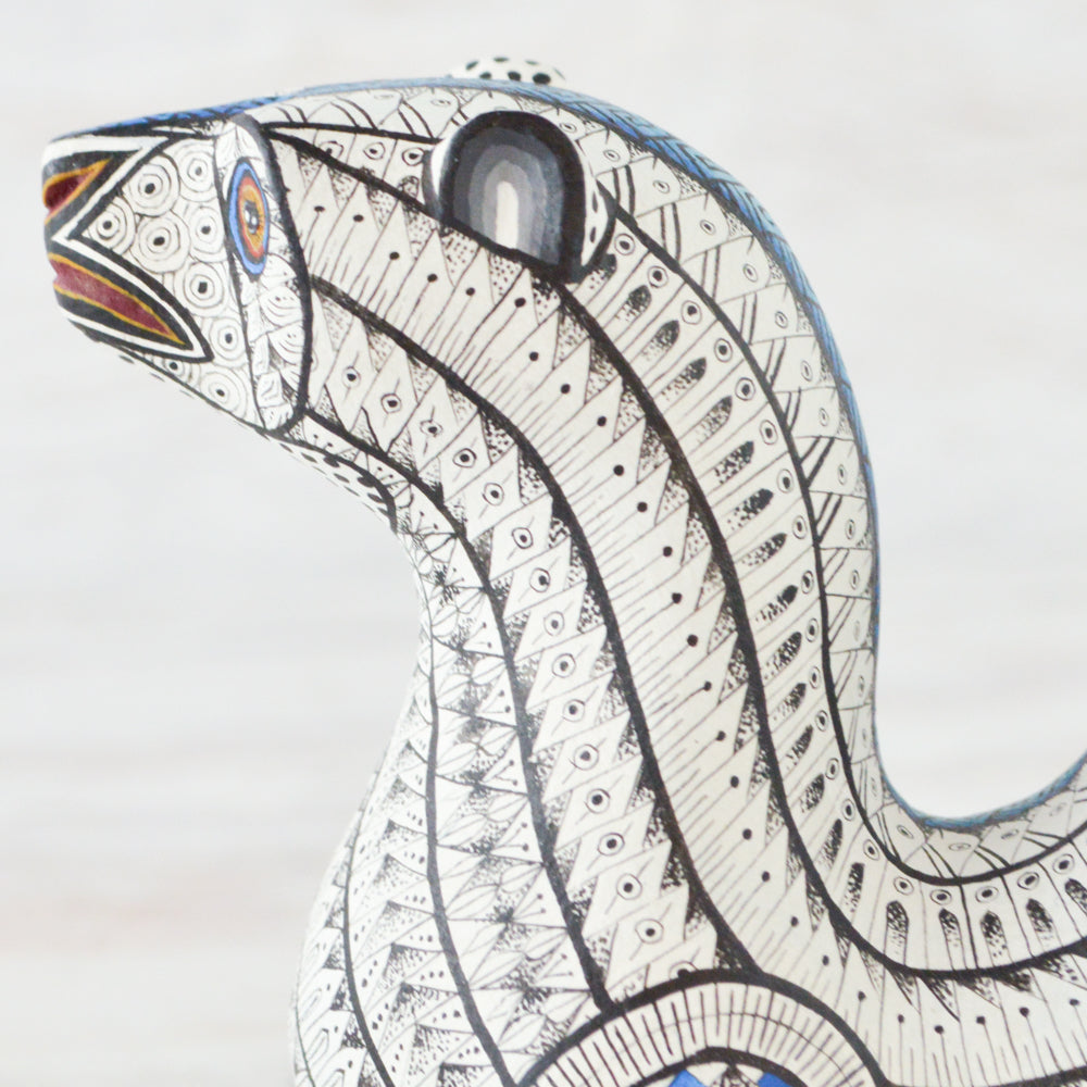 Alebrije Oaxacan Wood Carving Otter - Magia Mexica