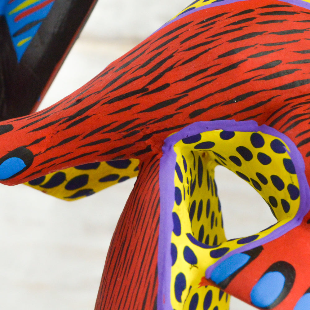 Rabbit Alebrije Fragile Artpiece - magiamexica.com