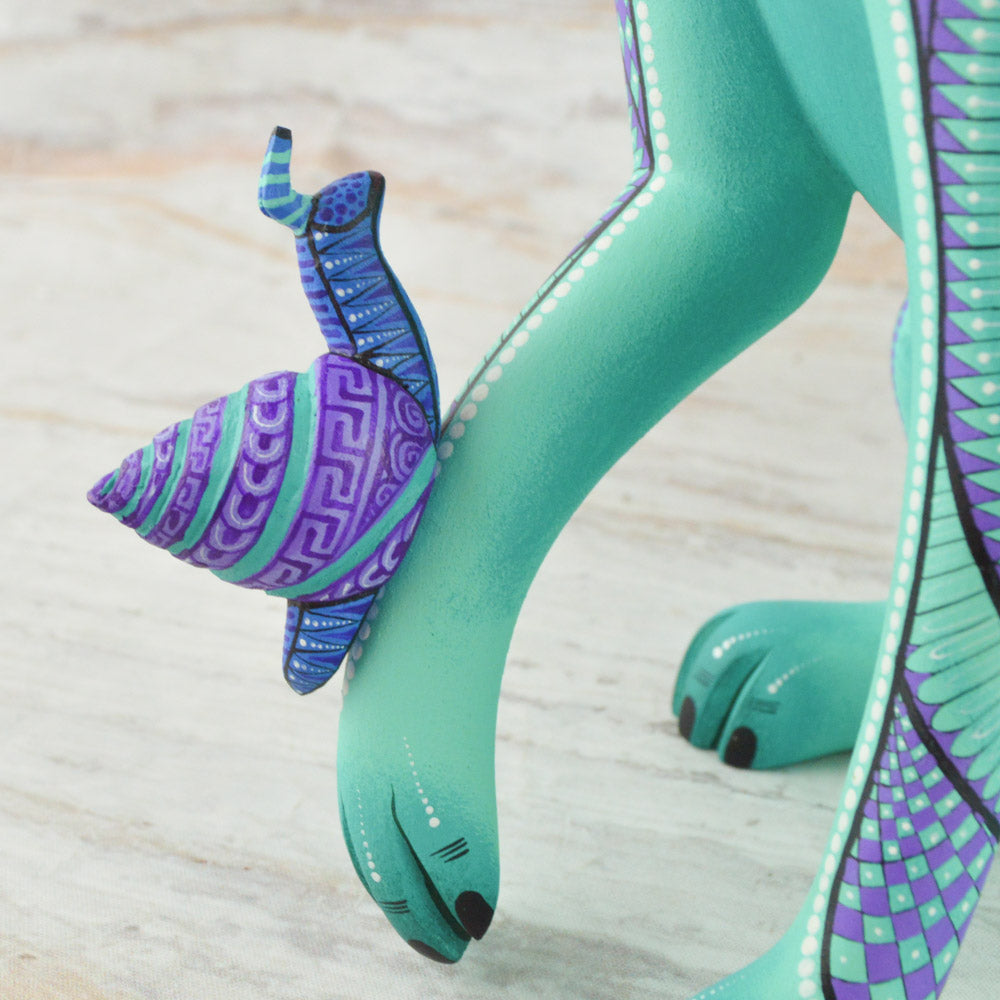 Fox Alebrije Oaxacan Wood Carving - Alebrije Huichol Mexican Folk art magiamexica.com