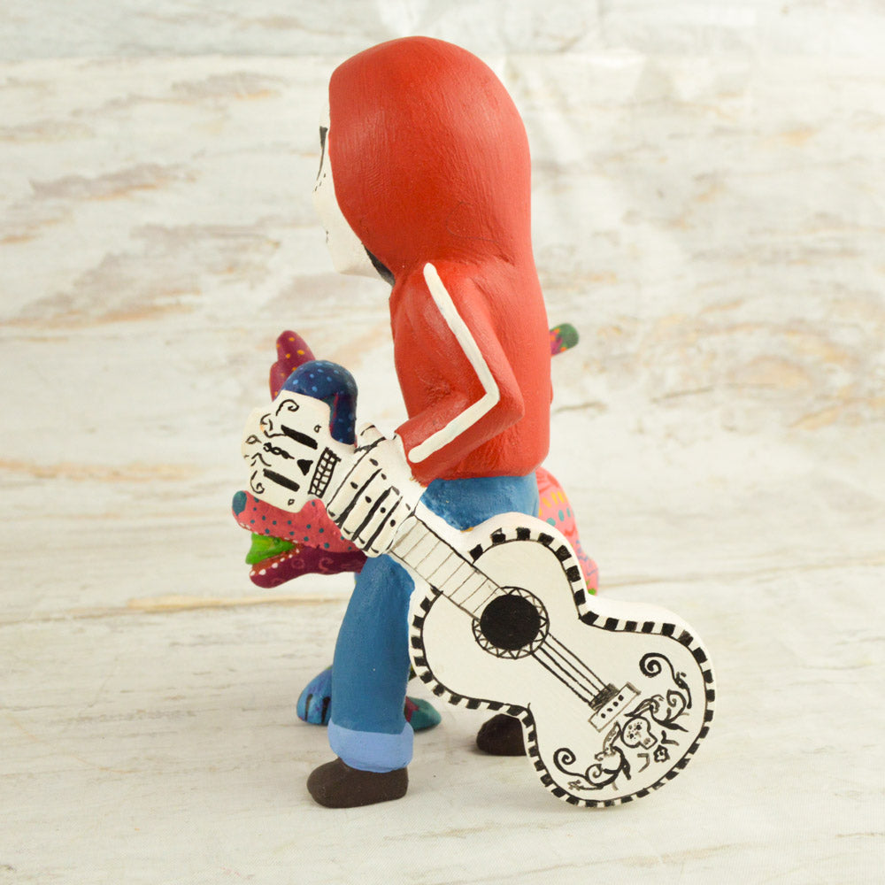 Alebrije Oaxacan Wood Carving Coco Set - Magia Mexica