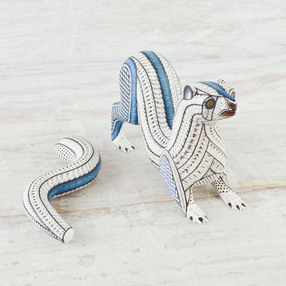 Alebrije Oaxacan Wood Carving Otter - Magia Mexica