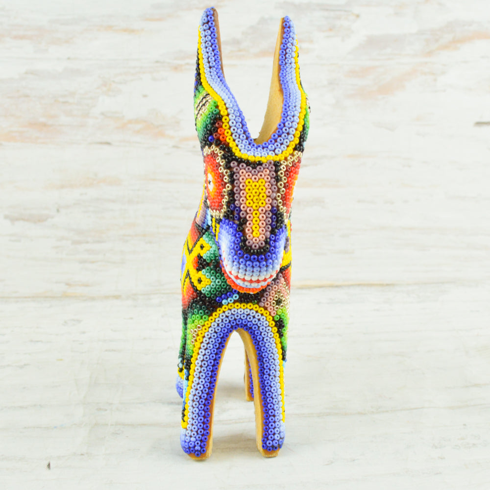 Goat Huichol Art - Alebrije Huichol Mexican Folk art magiamexica.com