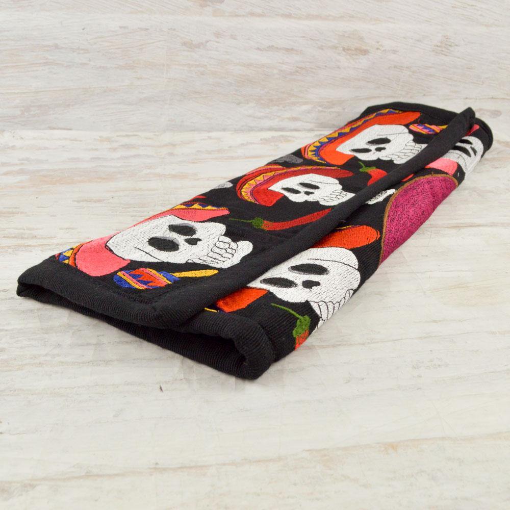 Embroidered Pillow Cover | Black 2 - Magia Mexica