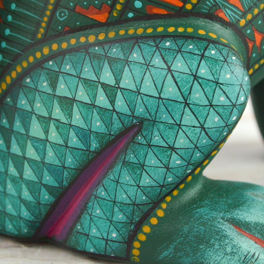 Alebrije Oaxacan Wood Carving Coyote - Magia Mexica