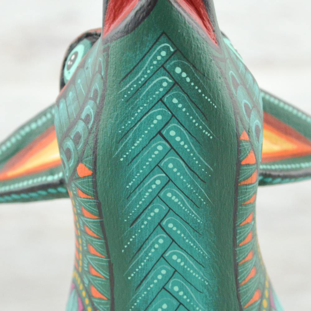Alebrije Oaxacan Wood Carving Coyote - Magia Mexica