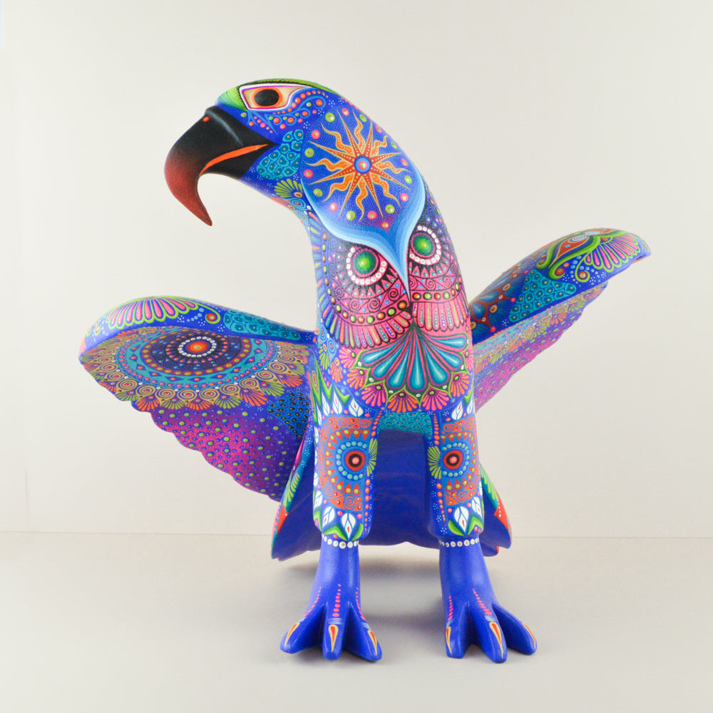 Alebrije Oaxacan Wood Carving Eagle - Magia Mexica