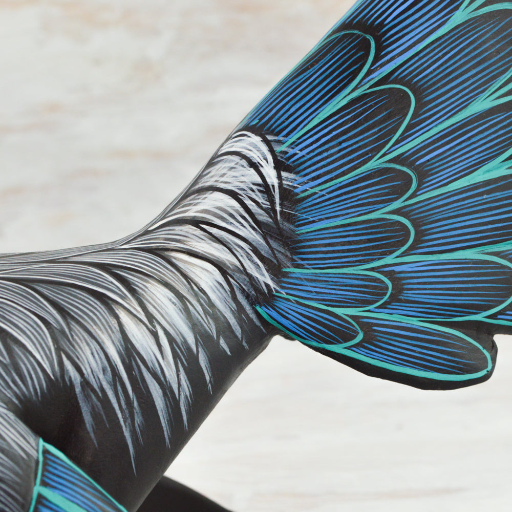 Rooster Alebrije Wood Carving - magiamexica.com