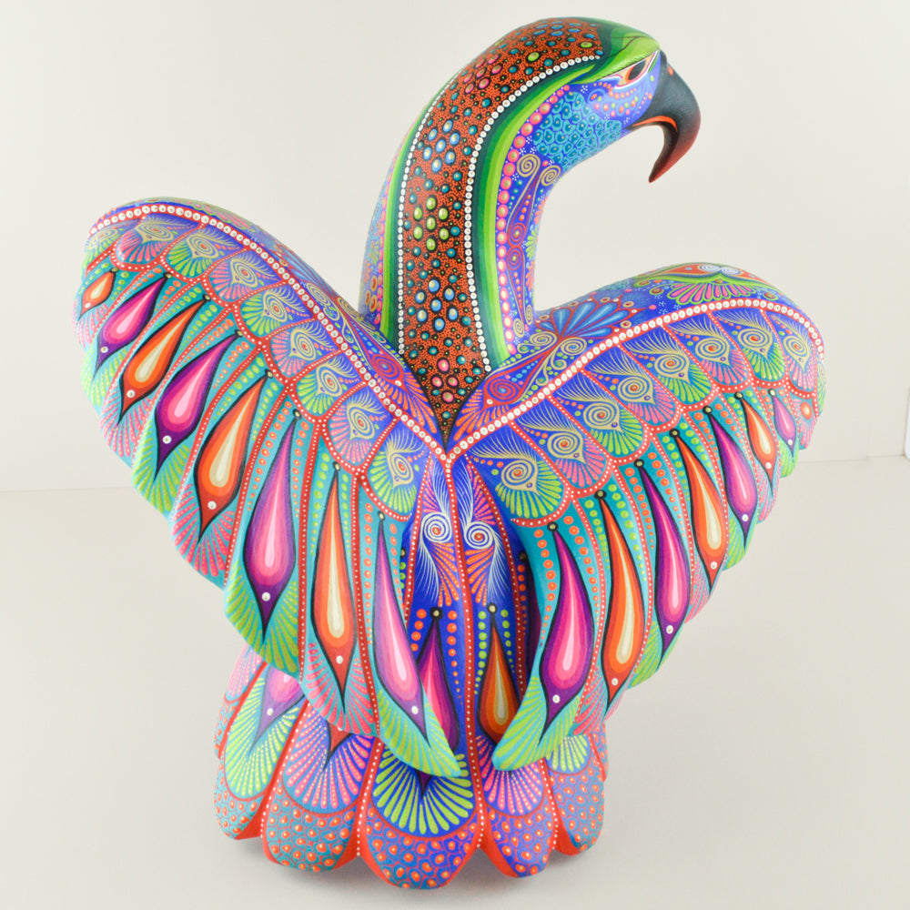 Alebrije Oaxacan Wood Carving Eagle - Magia Mexica