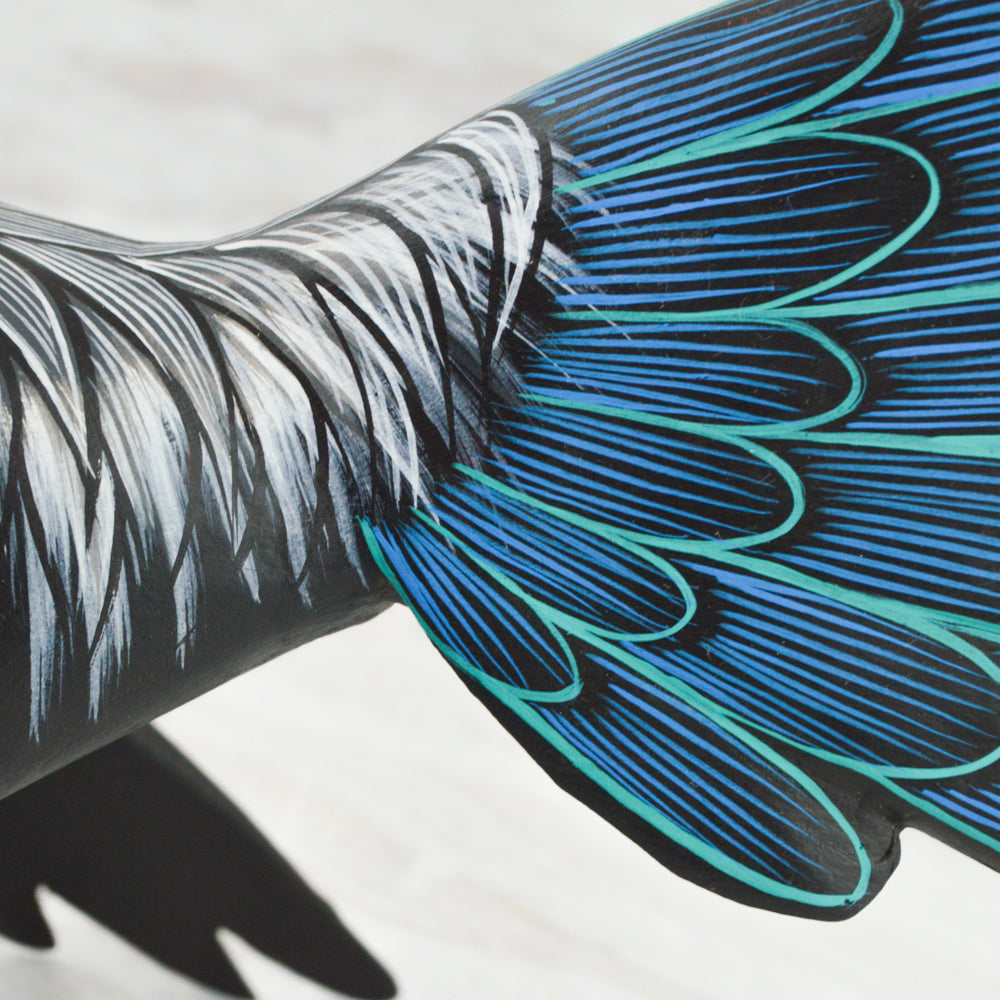 Rooster Alebrije Wood Carving - magiamexica.com