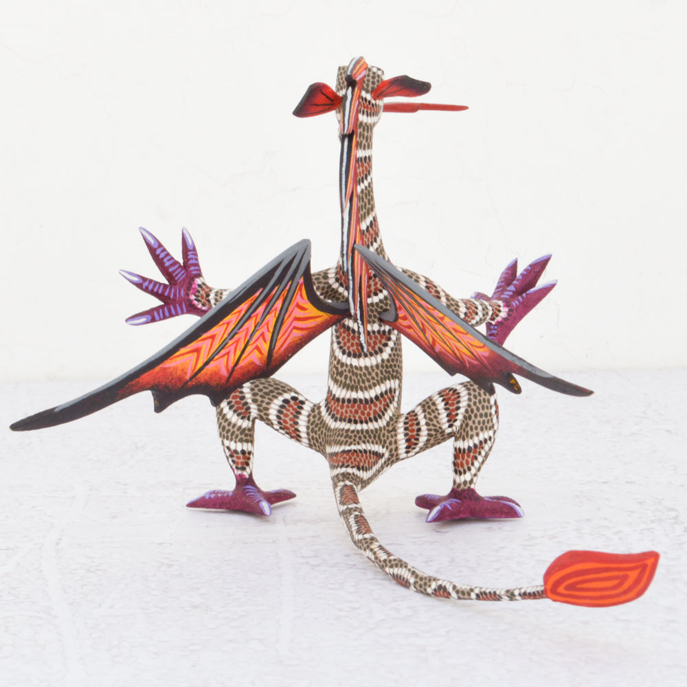 Dragon Alebrije Oaxacan Wood Carving - magiamexica.com