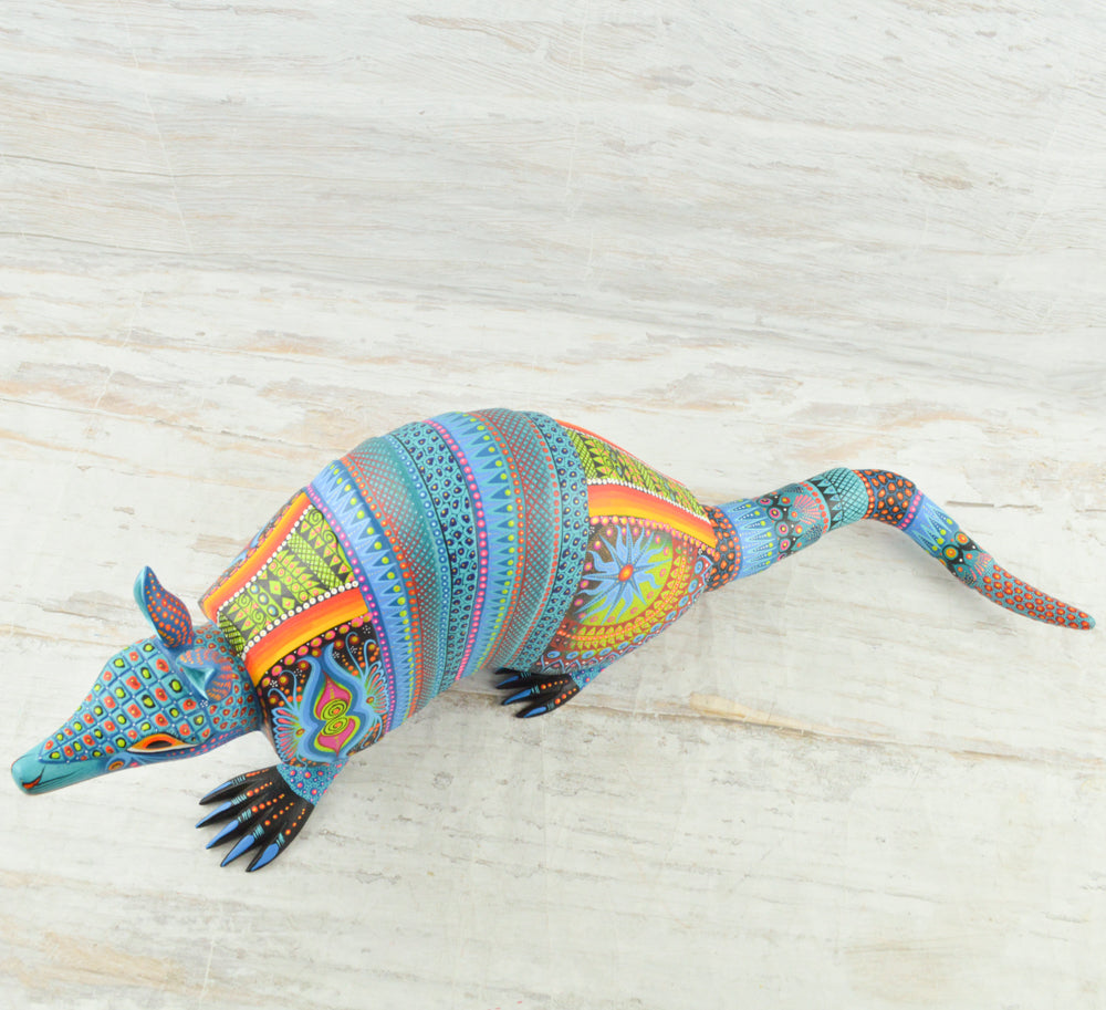 Armadillo Alebrije for Sale Fragile Artpiece - Magia Mexica