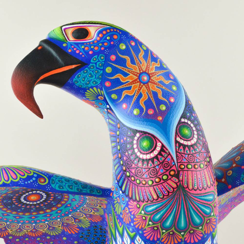 Alebrije Oaxacan Wood Carving Eagle - Magia Mexica
