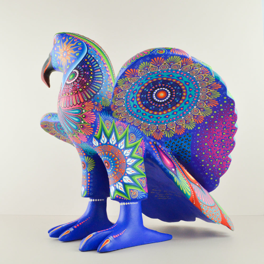 Alebrije Oaxacan Wood Carving Eagle - Magia Mexica