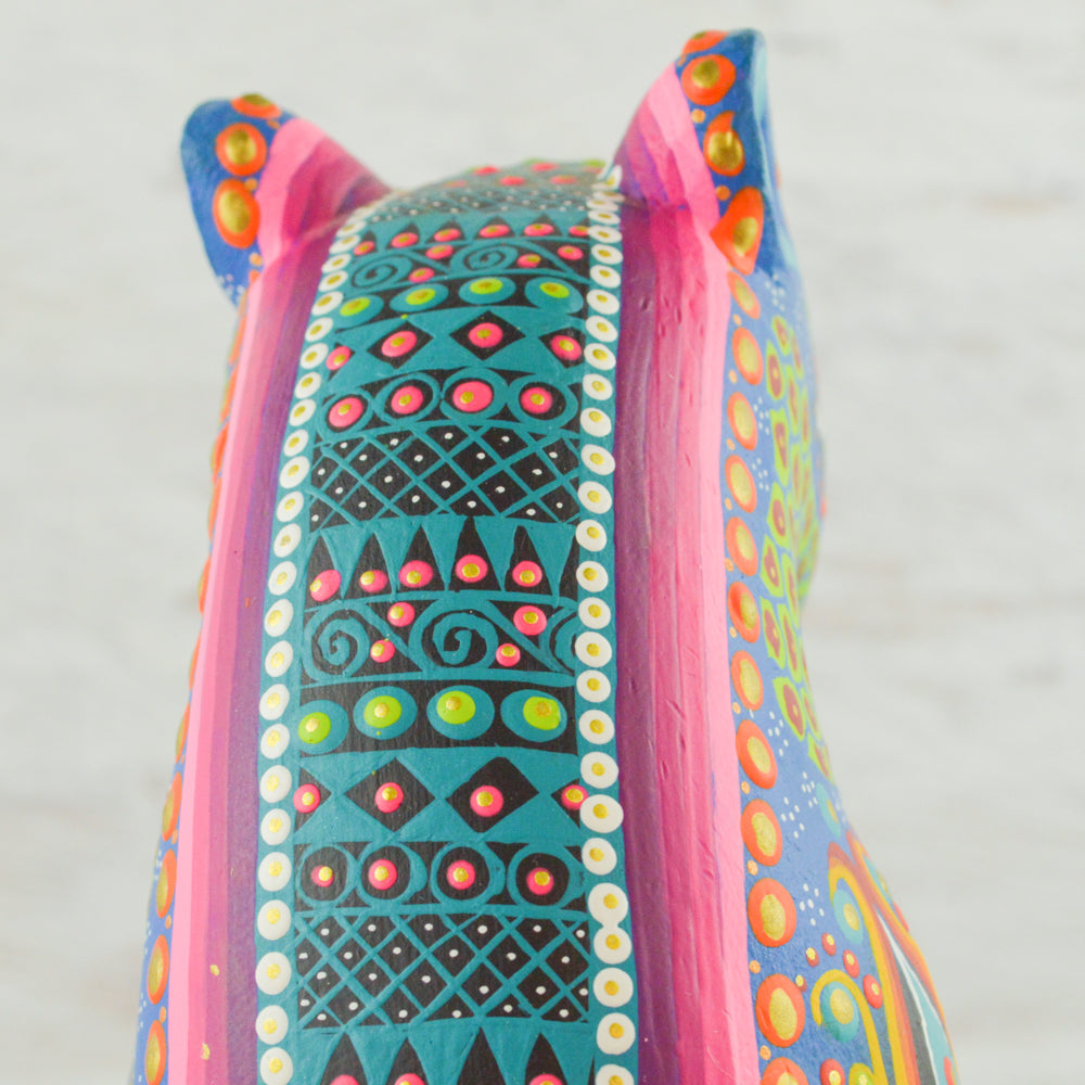 Alebrije Oaxacan Wood Carving Polar Bear - Magia Mexica
