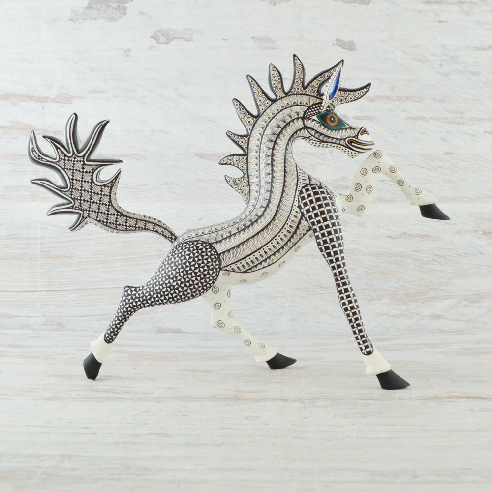 Alebrije Oaxacan Wood Carving Horse - Magia Mexica