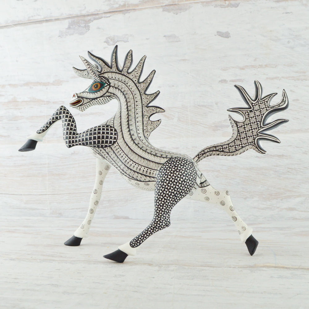 Alebrije Oaxacan Wood Carving Horse - Magia Mexica