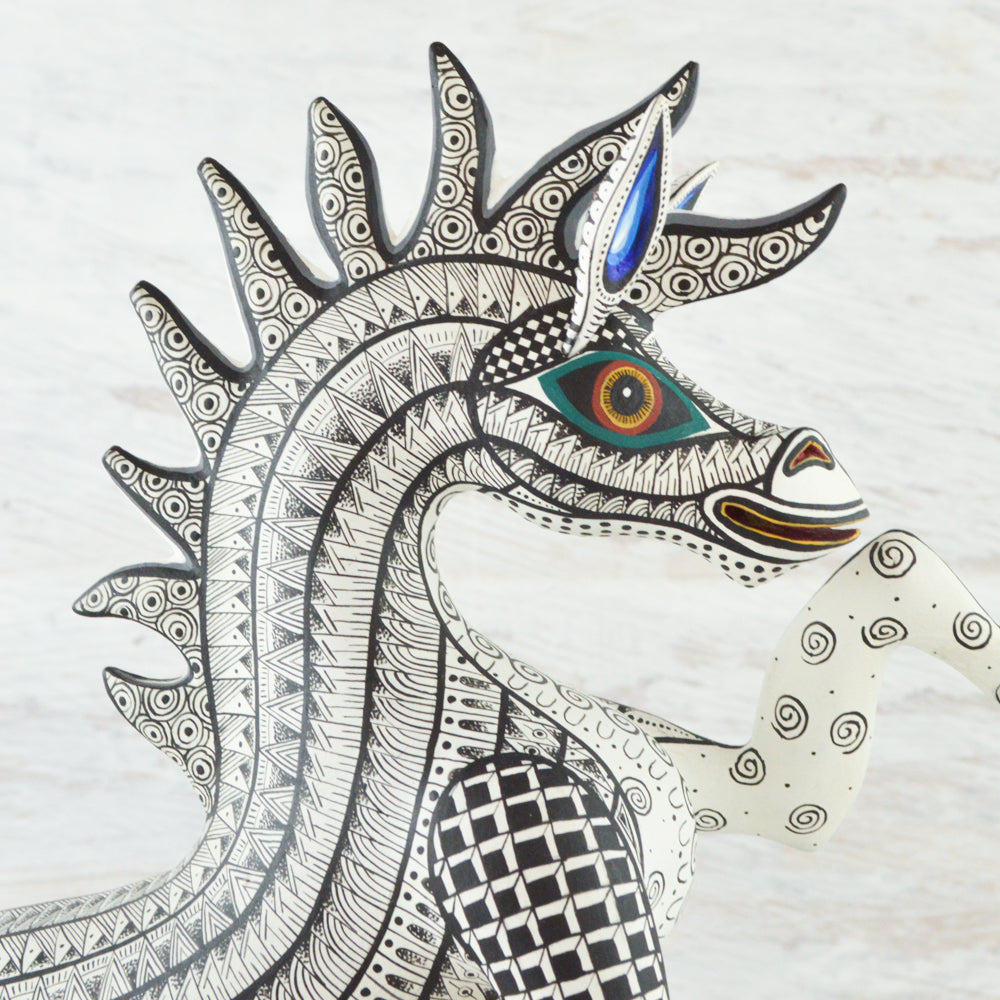 Alebrije Oaxacan Wood Carving Horse - Magia Mexica