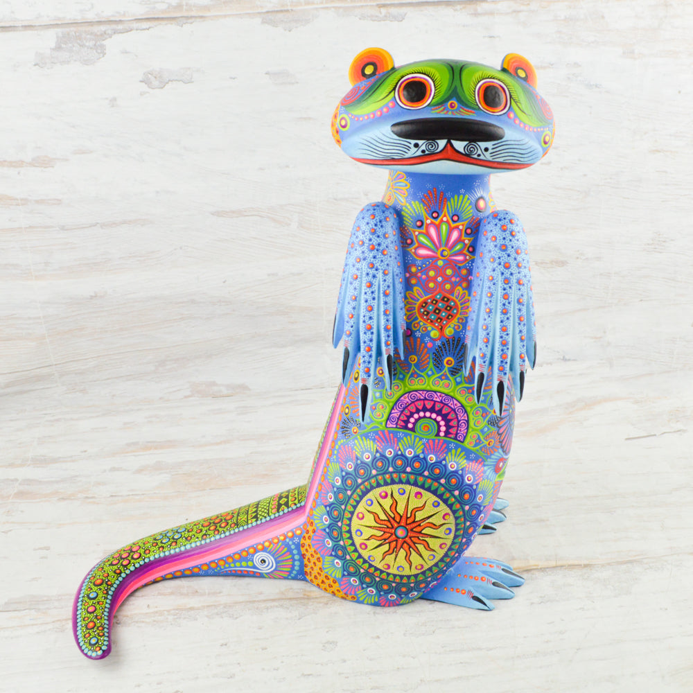 Otter Alebrije Wood Carving Handcrafts - Magia Mexica