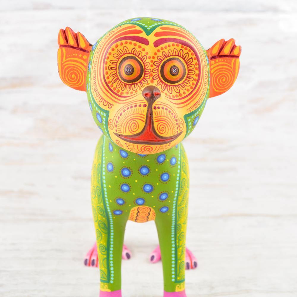 Alebrije Oaxacan Wood Carving Monkey - Magia Mexica