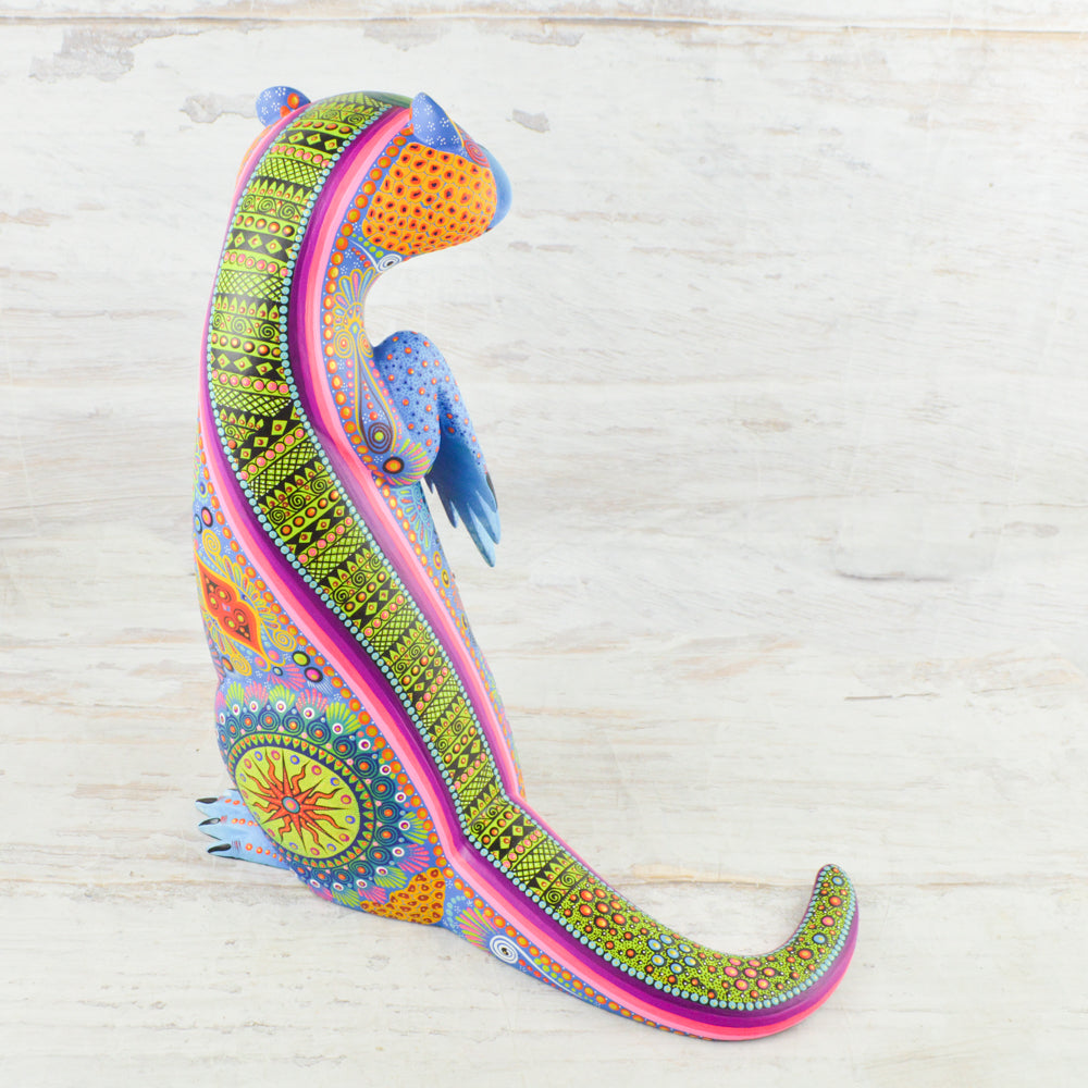 Otter Alebrije Wood Carving Handcrafts - Magia Mexica