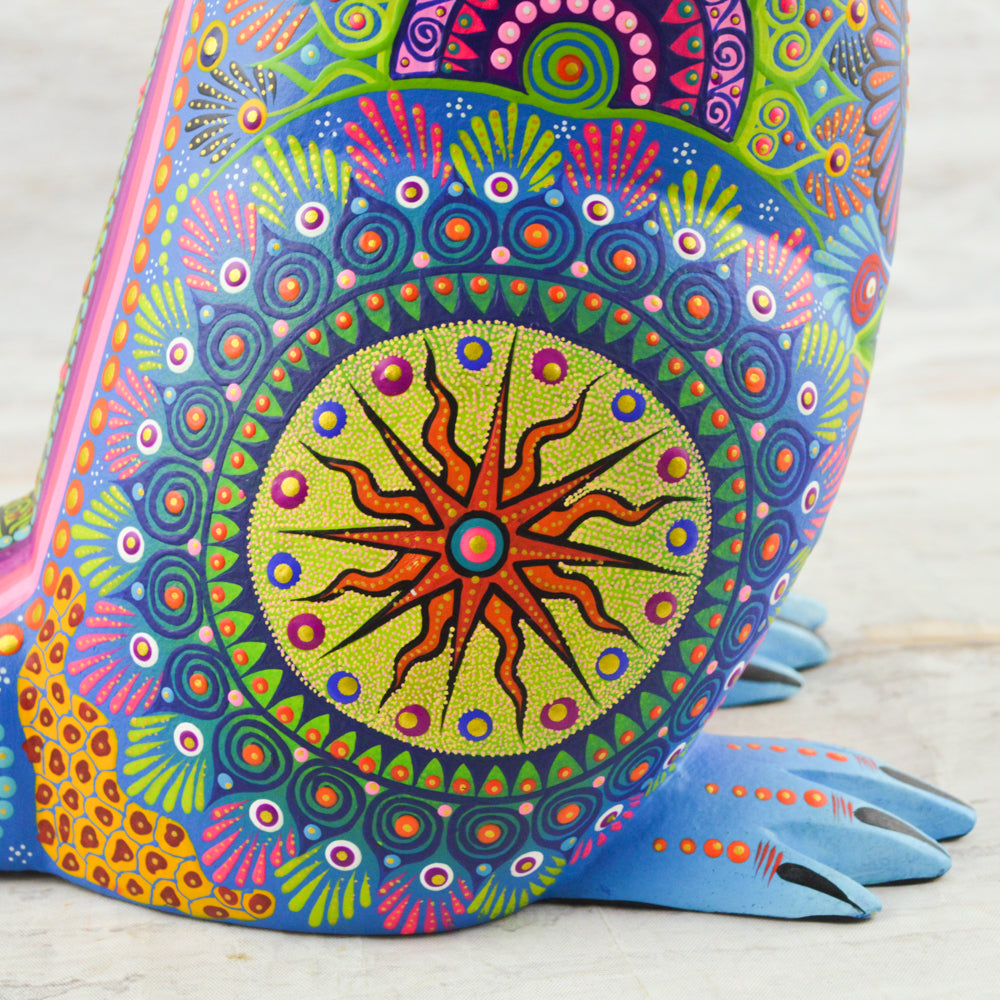 Otter Alebrije Wood Carving Handcrafts - Magia Mexica
