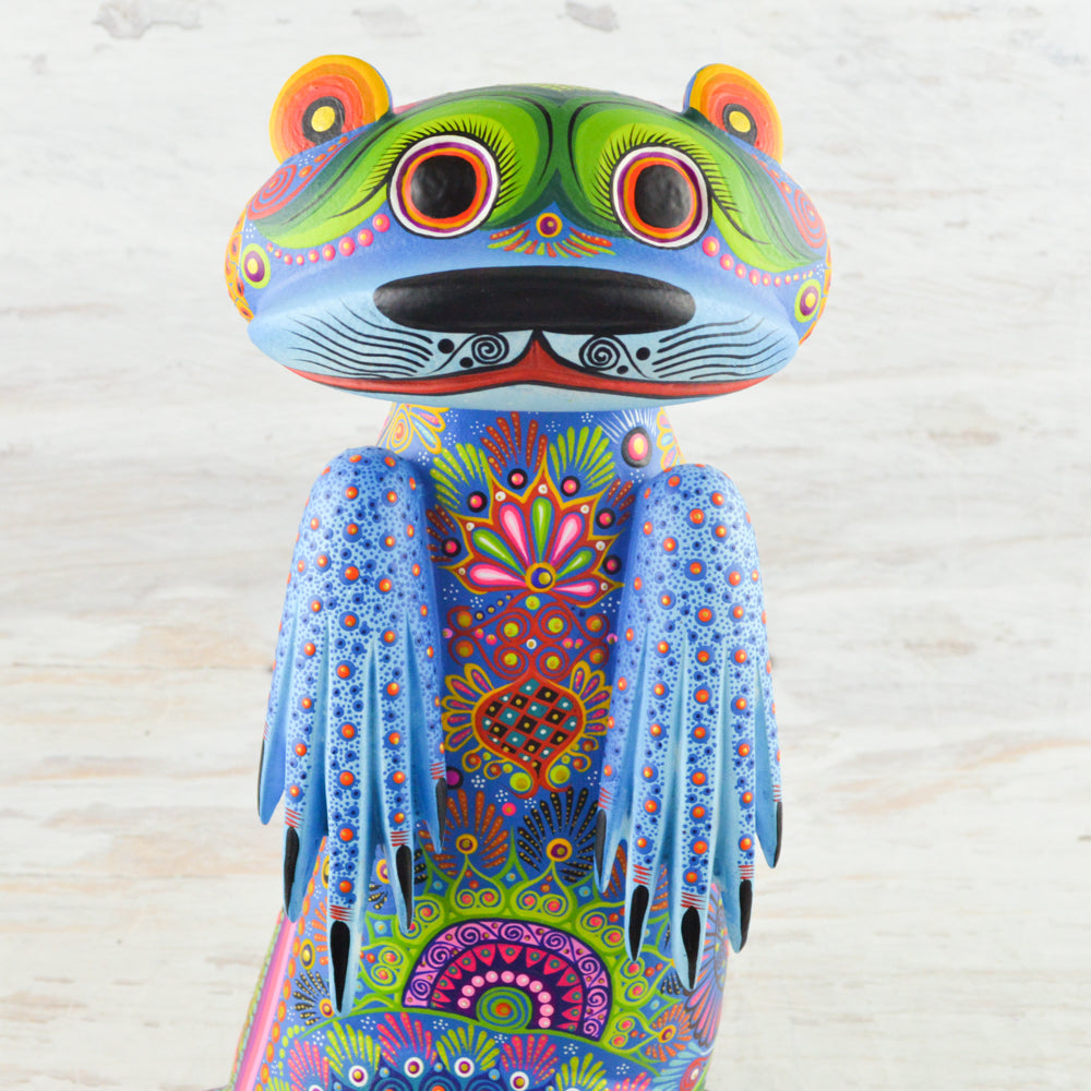 Otter Alebrije Wood Carving Handcrafts - Magia Mexica