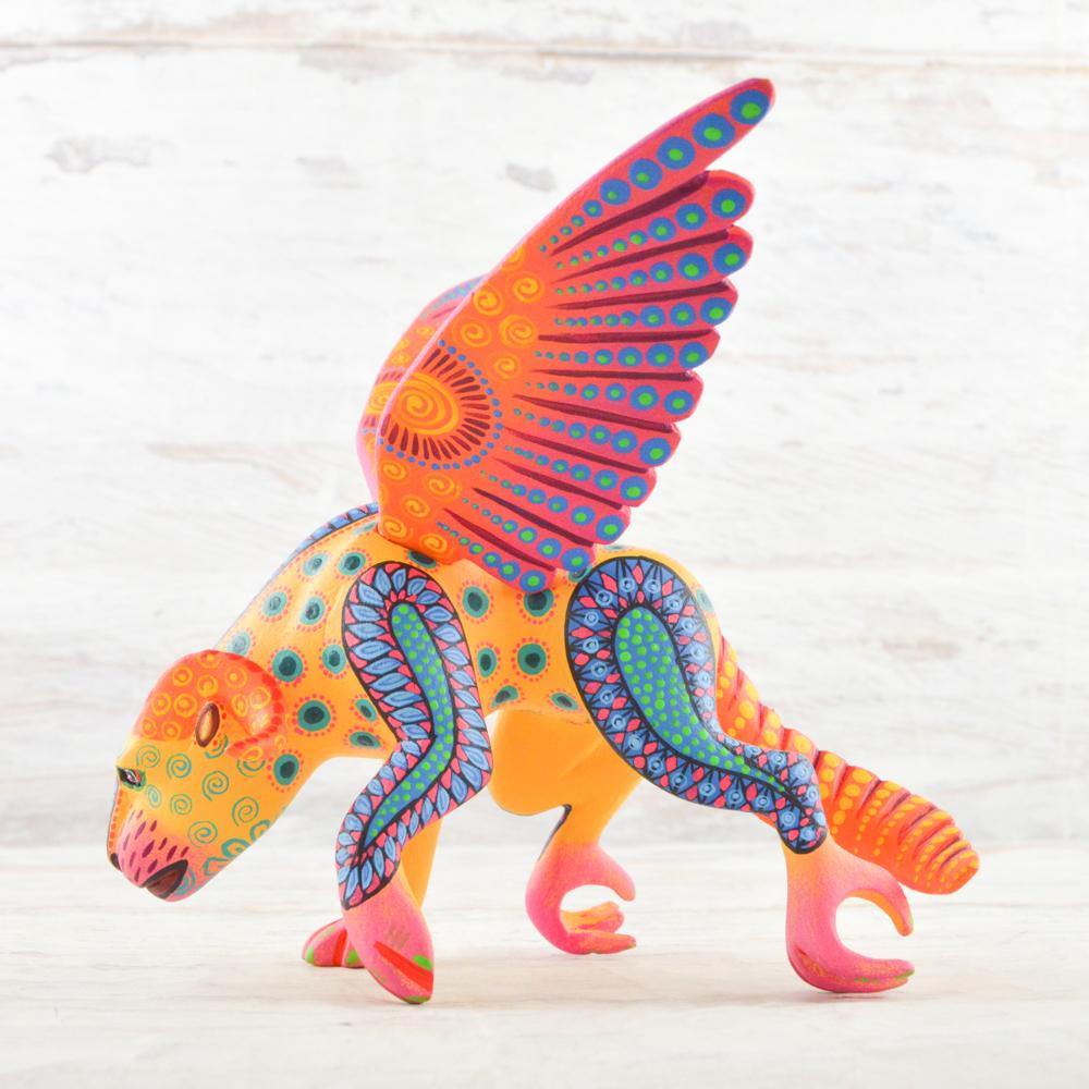 Alebrije Oaxacan Wood Carving Pepita - Magia Mexica