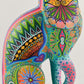 Dog Alebrije Oaxacan Wood Carving - magiamexica.com