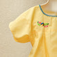 Embroidered Mexican Dress | Baby Yellow - Alebrije Huichol Mexican Folk art magiamexica.com