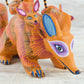 Alebrije Oaxacan Wood Carving Tlacuache - Magia Mexica