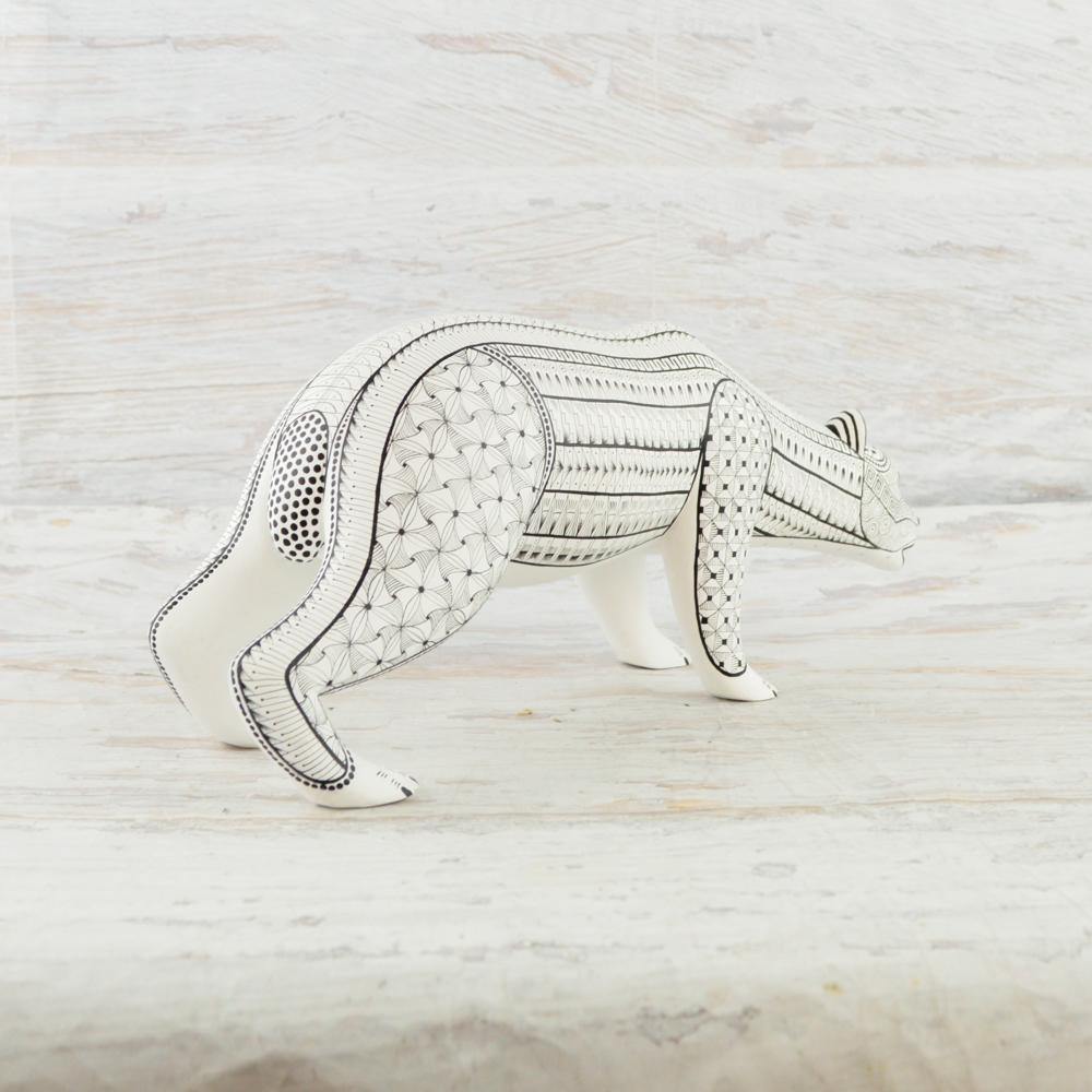 Alebrije Oaxacan Wood Carving Bear - Magia Mexica