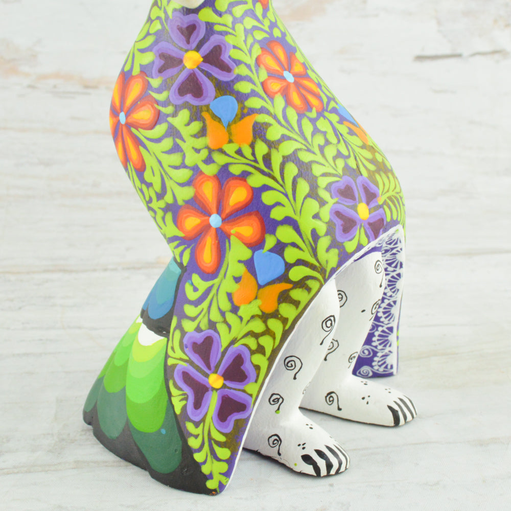Catrina Alebrije Oaxacan Wood Carving - Alebrije Huichol Mexican Folk art magiamexica.com