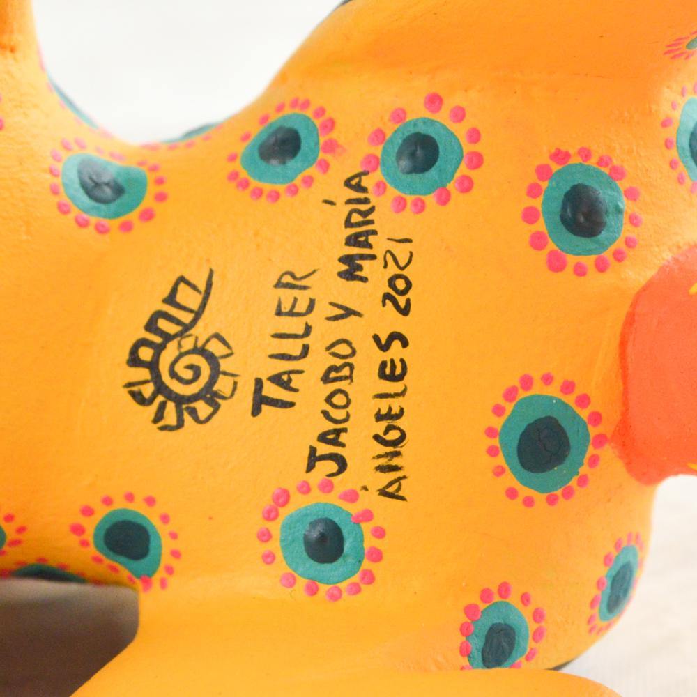 Alebrije Oaxacan Wood Carving Pepita - Magia Mexica