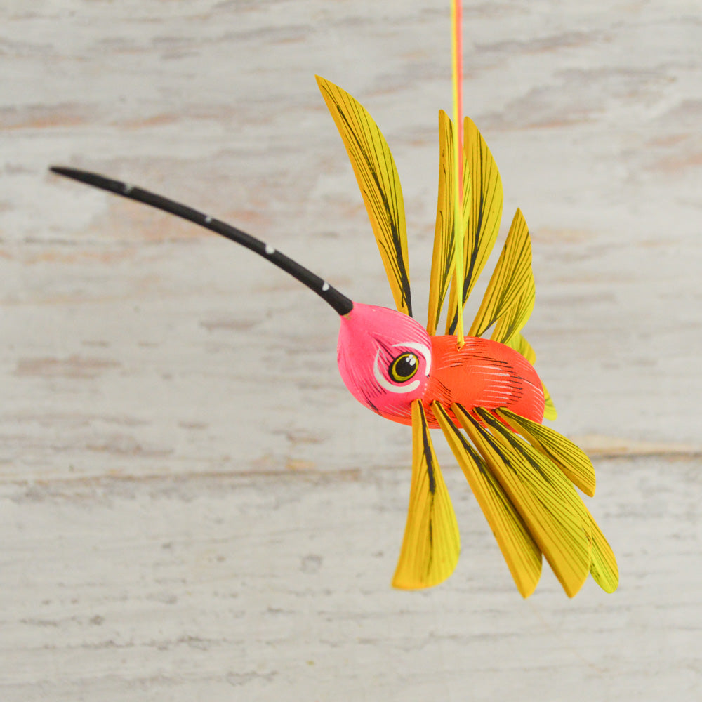 Hummingbird Alebrije Oaxacan Wood Carving