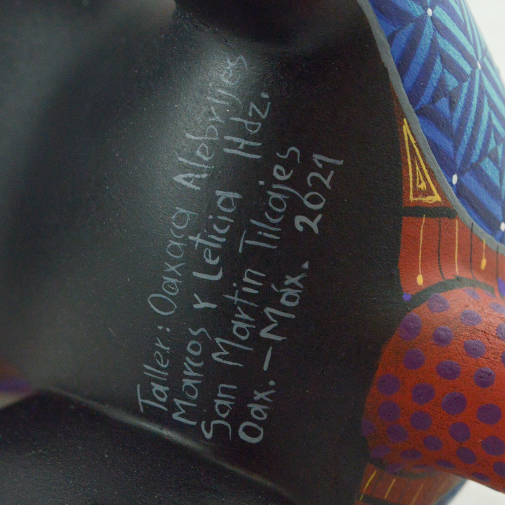 Rabbit Alebrije Oaxacan Wood Carving - Magia Mexica